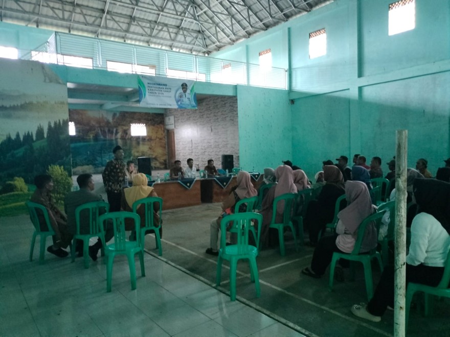 Musyawarah Desa tentang Usulan DTKS di Desa Pasirlangu Periode Januari 2025